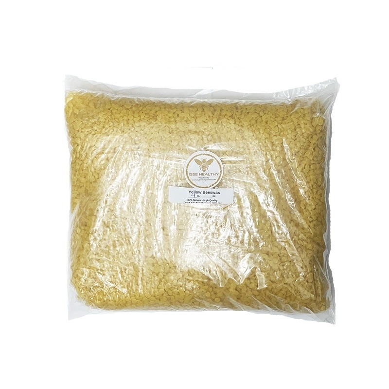 Yellow Beeswax Pellets 4Lbs