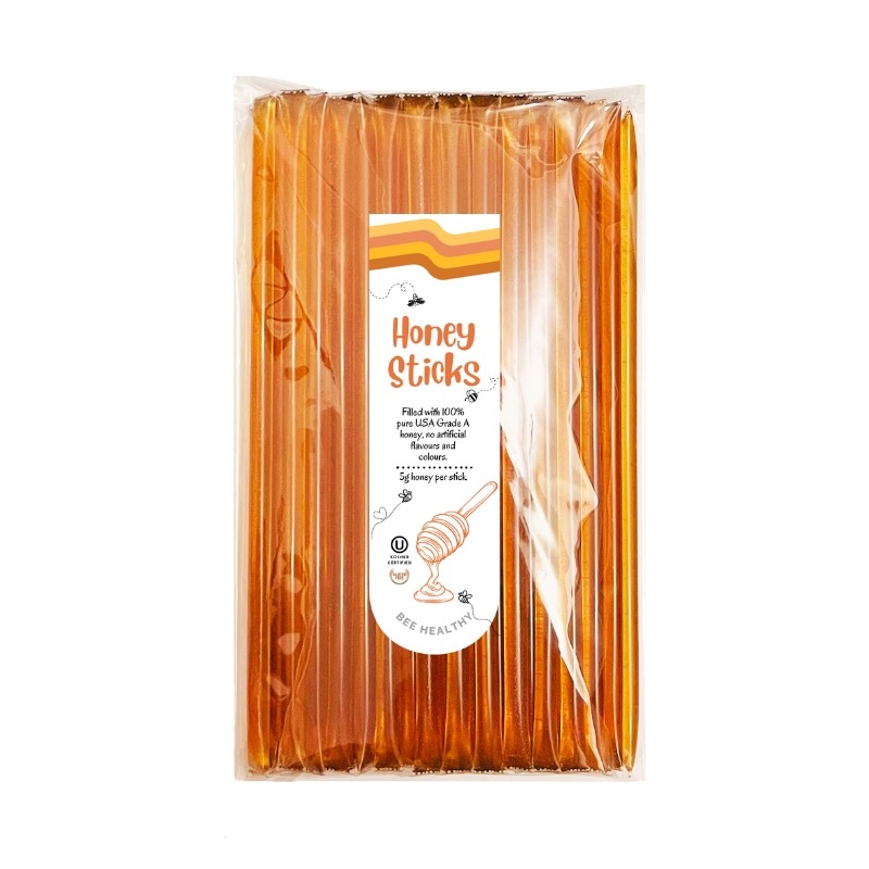 Peach Honey Straws 50 Counts